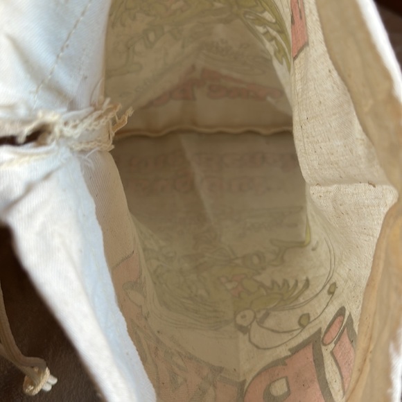 *Vintage* 1979 RAID “Bug Out to the Beach” Promo Drawstring Tote Bag - Picture 8 of 10